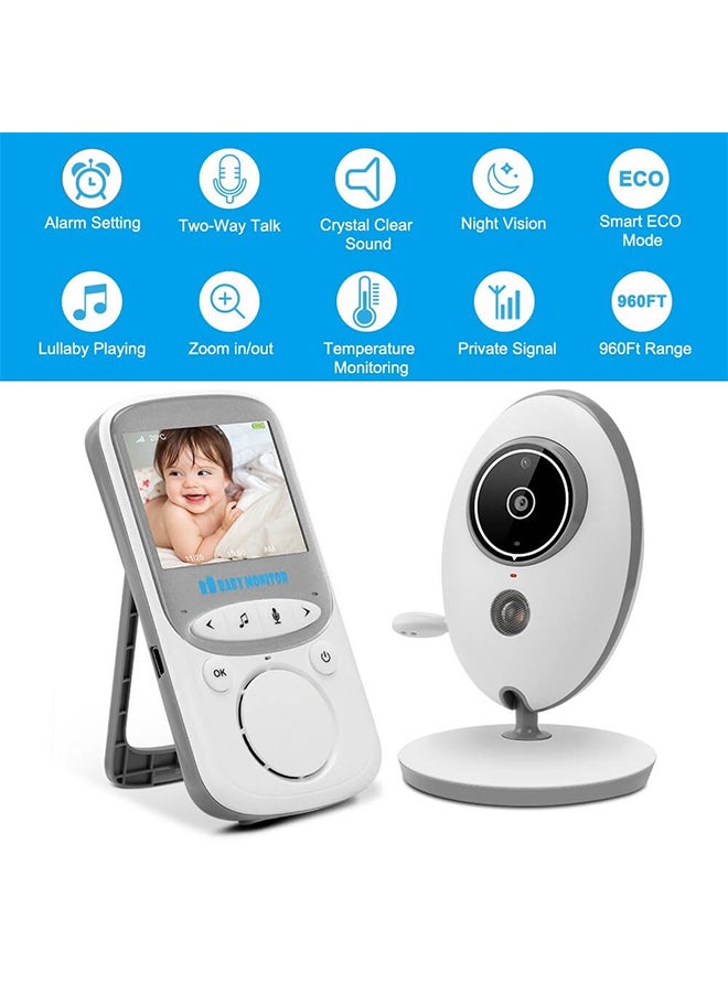 LETING - LCD Temperature Display Night Vision Wireless Baby Video Monitor - Image 1