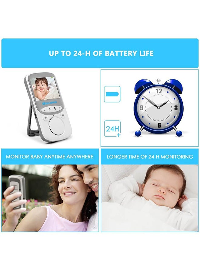 LETING - LCD Temperature Display Night Vision Wireless Baby Video Monitor - Image 1