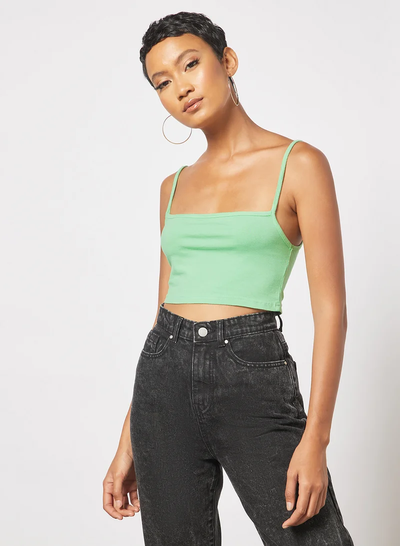 Sivvi x GenM Ribbed Crop Top