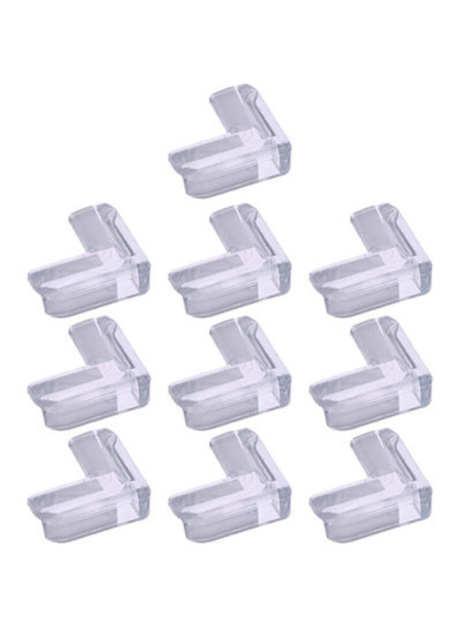10-Piece Child Premium Impact Absorbing Baby Safety Transparent Edge Guard - Image 1