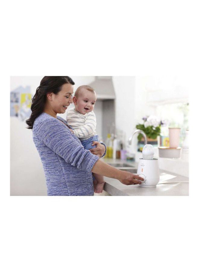 PHILIPS AVENT - Compact Simple Server Feeding Bottle Warmer Dust-Proof For Children - White - Image 1