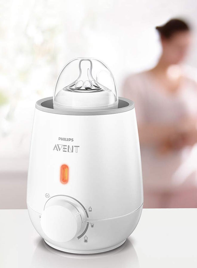 PHILIPS AVENT - Compact Simple Server Feeding Bottle Warmer Dust-Proof For Children - White - Image 1