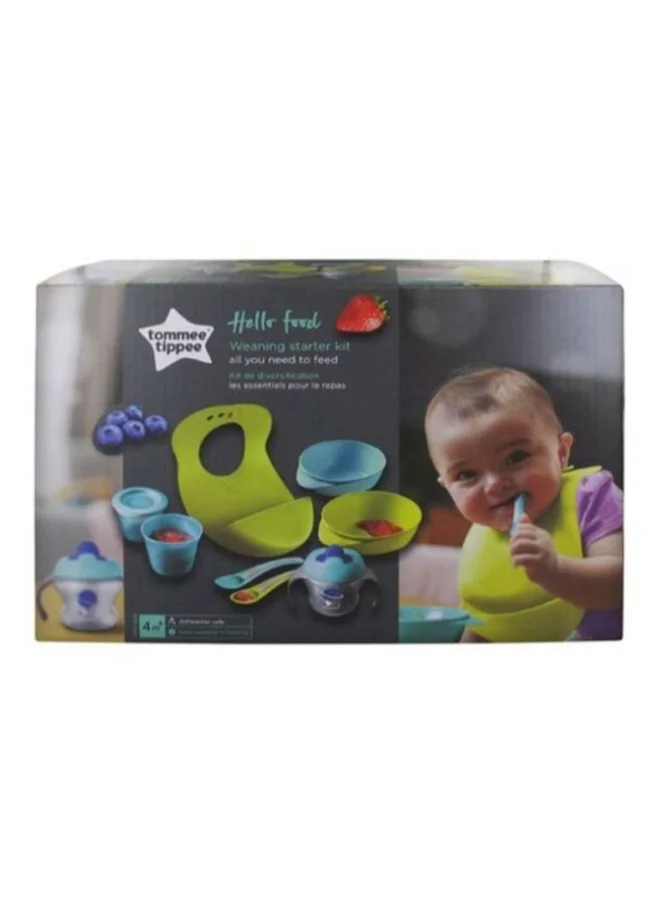 tommee tippee Complete Weaning Kit - Bowls, Spoons, Sippee Cup & Bib - Anti-Mess, On-the-Go Baby Mealtime Essentials