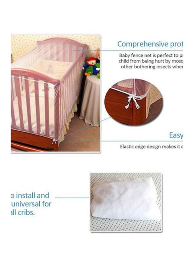 Generic - Baby's Crib Breathable Mosquito Net, High-quality Affordable, Long-lasting Material, Elastic Edge Design - Image 1