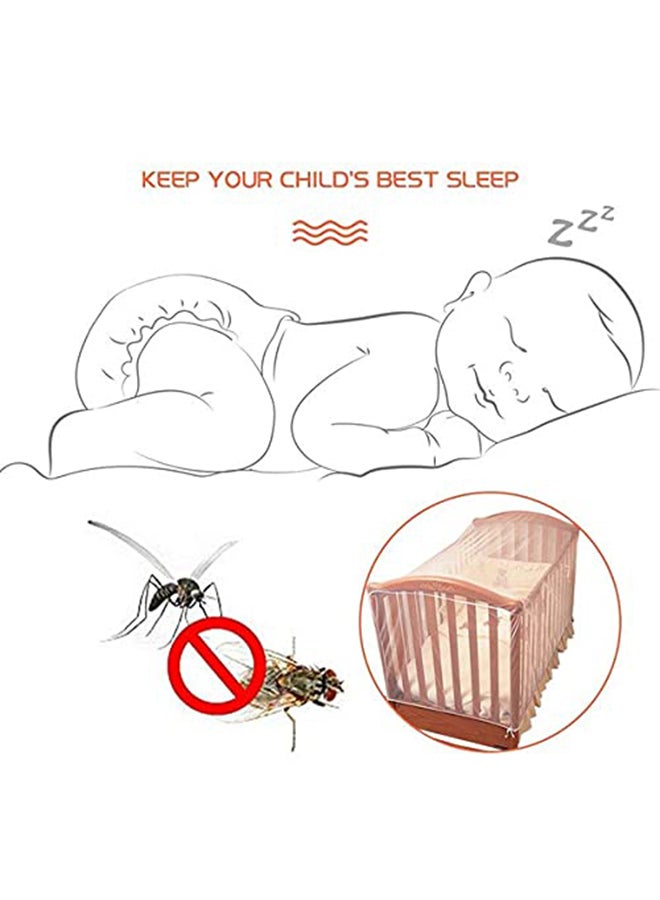 Generic - Baby's Crib Breathable Mosquito Net, High-quality Affordable, Long-lasting Material, Elastic Edge Design - Image 1