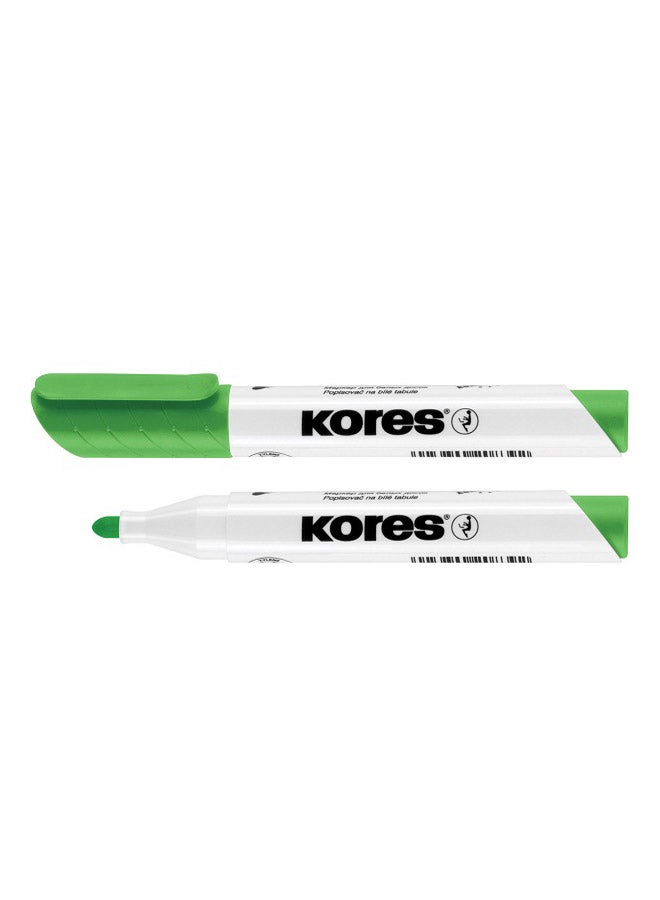 Kores Round Tip Board Marker XW1 No:20831 Light Green - Image 2
