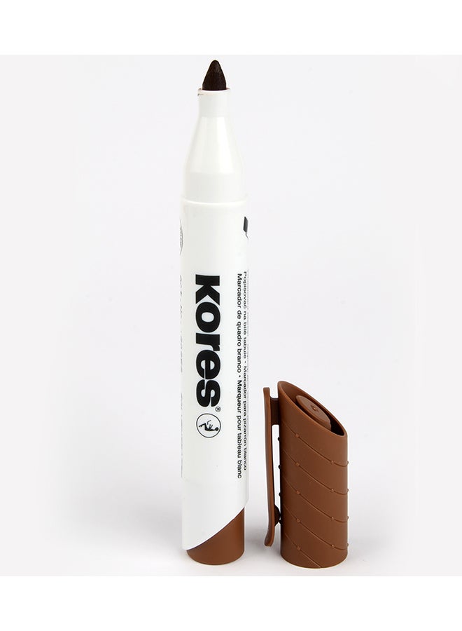 Whiteboard Marker Chisel Tip XW2 Brown