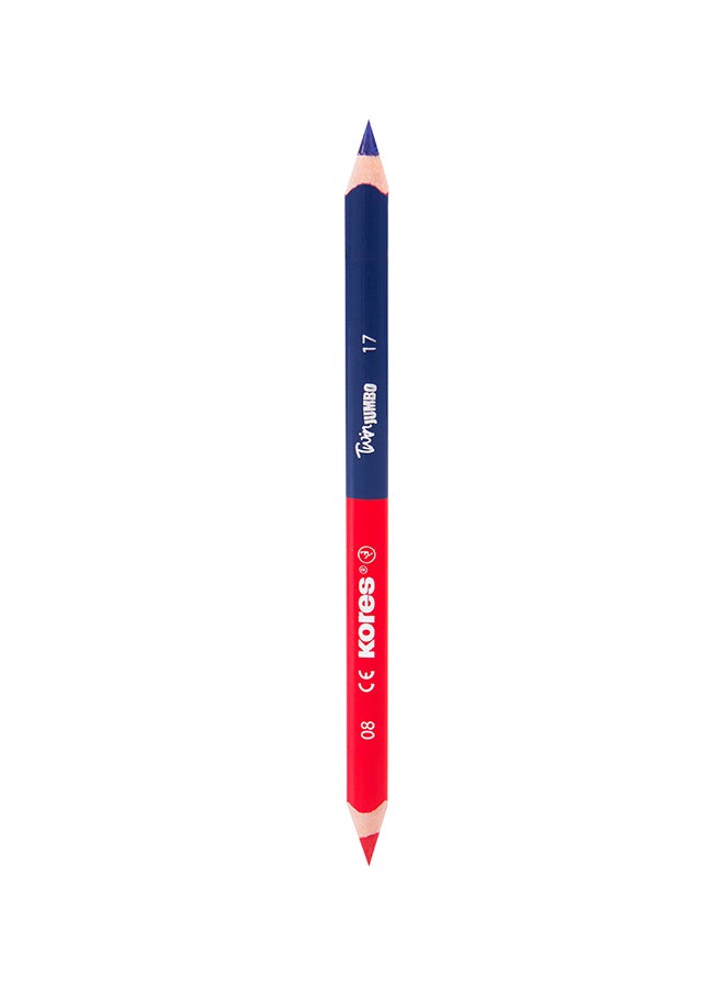 Kores 12-Piece Twin Pencil 94871 Red/Blue - Image 3