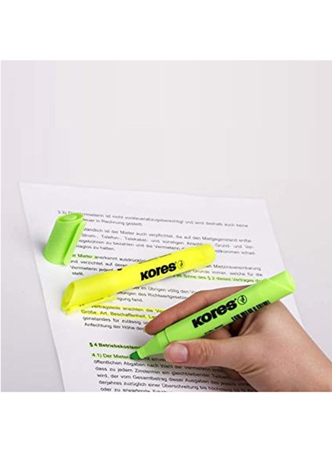 Kores 4 Set Of High Liner Plus Highlighters No.36040 Pink - Image 5