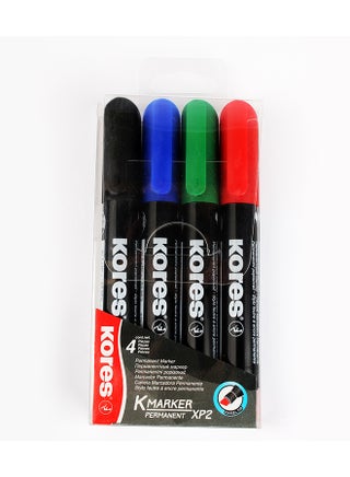 KORES Marker PRM XP2 chisel 4 COLOR  MIX Nr 20945 Multicolour - v1649598046/N51139340A_1