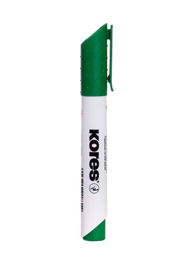 Kores Round Tip Board Marker XW1 No:20835 Green  - Image 2