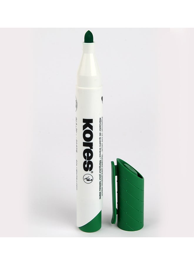 Kores Round Tip Board Marker XW1 No:20835 Green  - Image 5