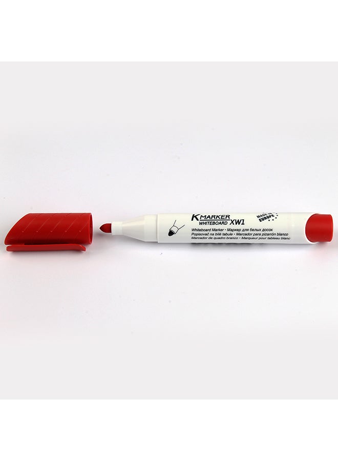 Kores Round Tip Board Marker XW1 No:20835 Red  - Image 5