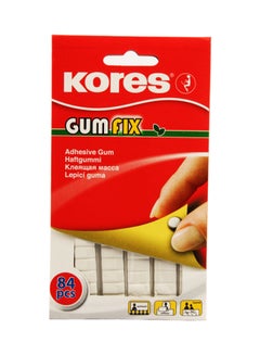 Kores KORES GUMFIX – 50 GM – 84 TACKS – 31600 Red  - Image 1