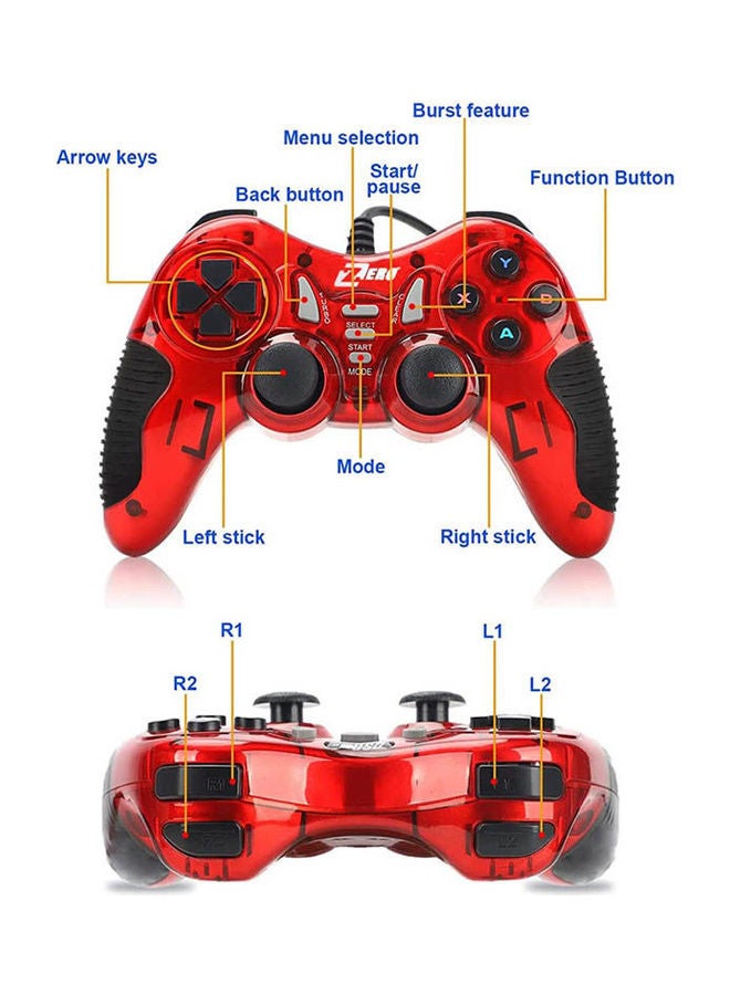 Zero - Gamepad Trubo Double Joystick Usb - Image 1