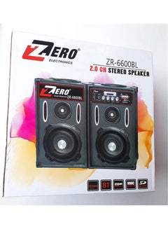Zero Wired & Wireless Speakers ZR-6600 Black 