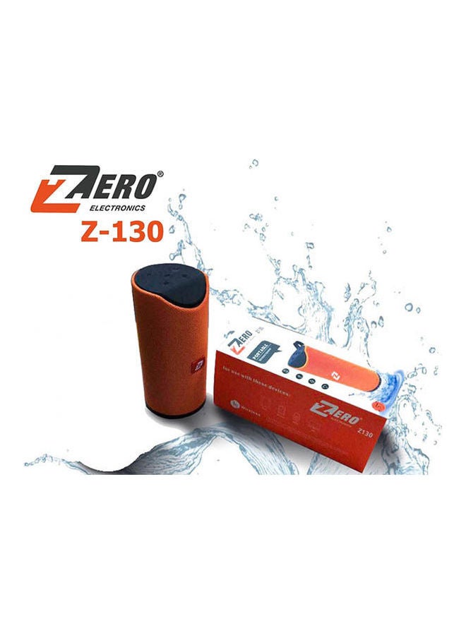 Zero Bluetooth Wireless Speaker Orange-Black - Image 2