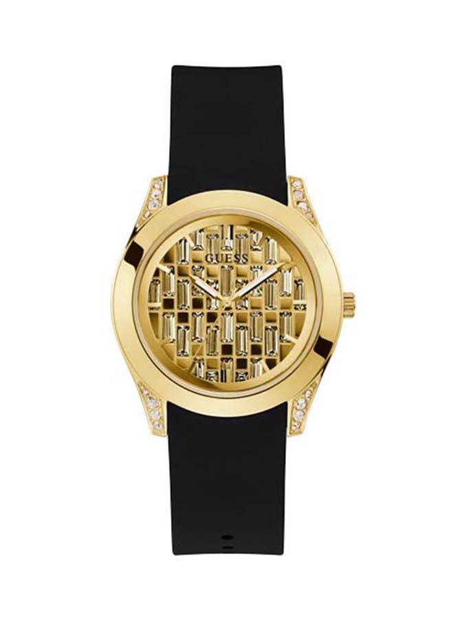 جس ساعة يد بسوارٍ من السيليكون الناعم طراز GW0109L1 للنساء - Image 1