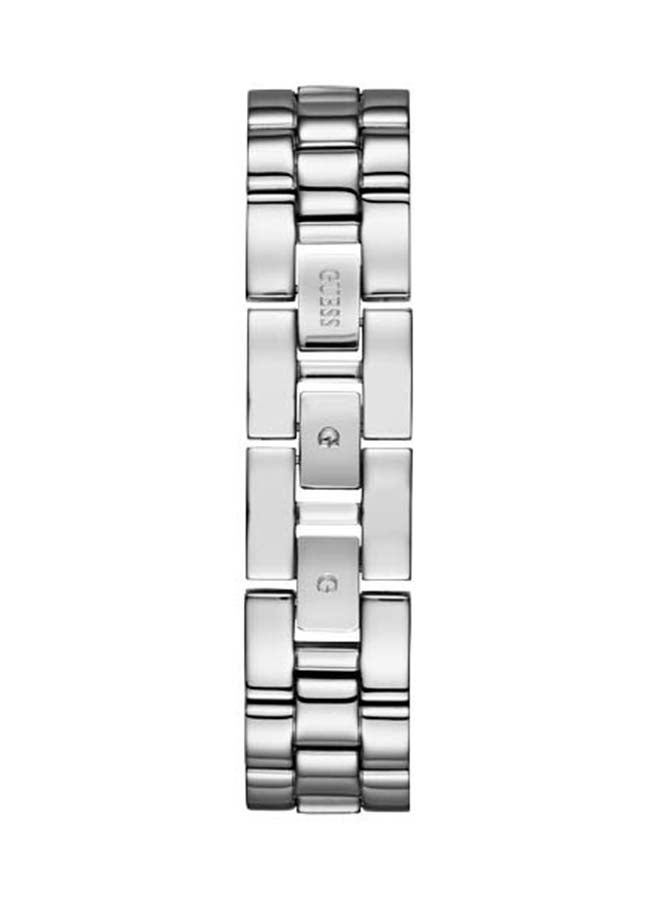 GUESS Women's Textured Stainless Steel Bracelet Watch W0638L1  - Image 3