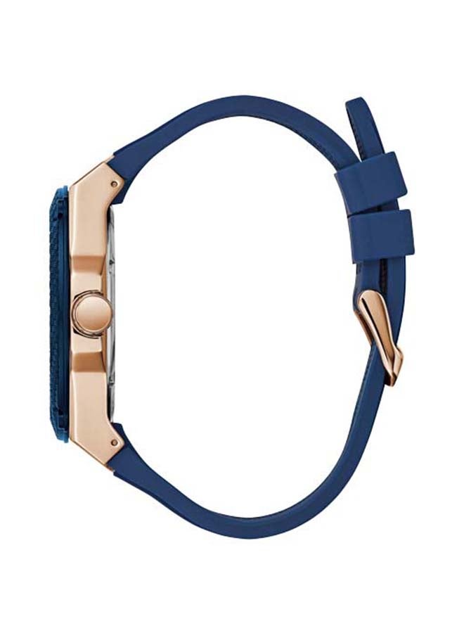 GUESS Men's Smooth Silicone Strap Watch W1049G2  - Image 2