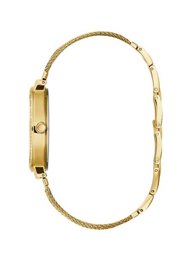 GUESS Women's Polished Stainless Steel/Mesh Bracelet Watch W1083L2  - Image 2