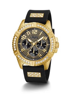 GUESS Men's Textured Silicone Strap Watch W1132G1  - Image 4