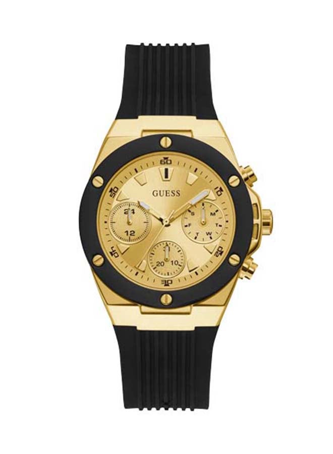 GUESS Women's Smooth Silicone Strap Watch GW0030L2 - Image 1