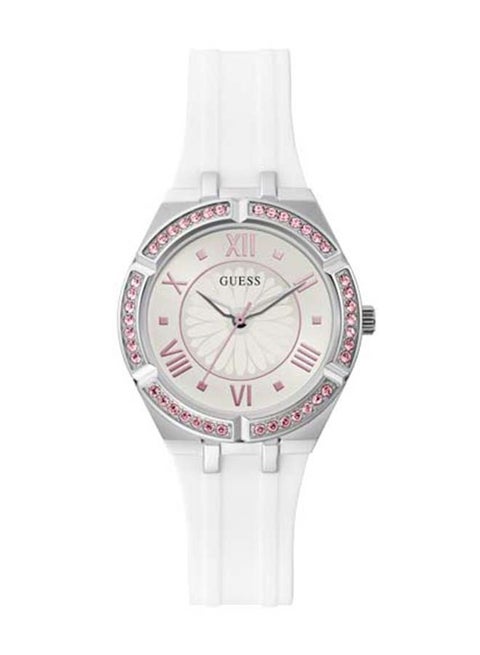 Women's Textured Silicone Strap Watch GW0032L1