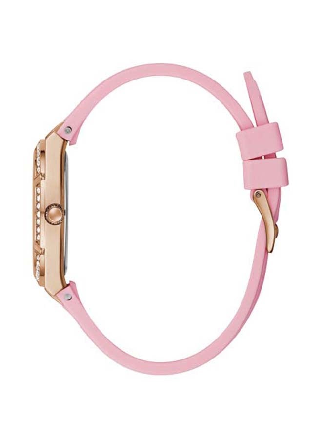 GUESS Women's Smooth Silicone Strap Watch GW0034L3 - Image 2