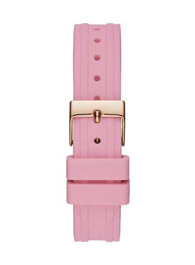 GUESS Women's Smooth Silicone Strap Watch GW0034L3 - Image 3