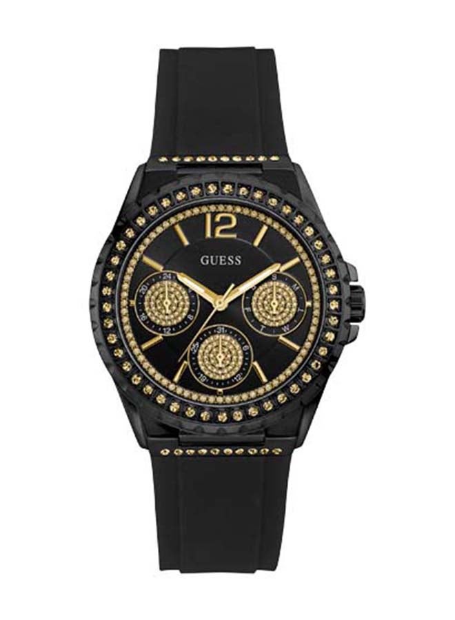 GUESS Women's Smooth Silicone Strap Watch W0846L1 - Image 1