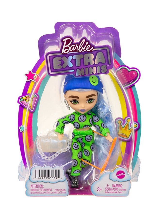 Barbie Extra Mini Doll - Icy Blue Hair  - Image 2