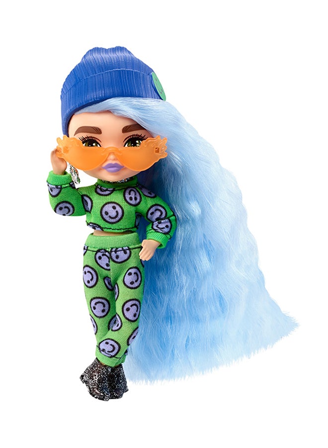 Barbie Extra Mini Doll - Icy Blue Hair  - Image 4