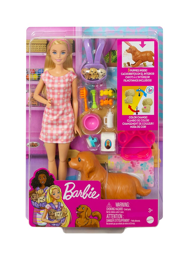 Barbie Newborn Pups 2.0 - Blonde  - Image 1