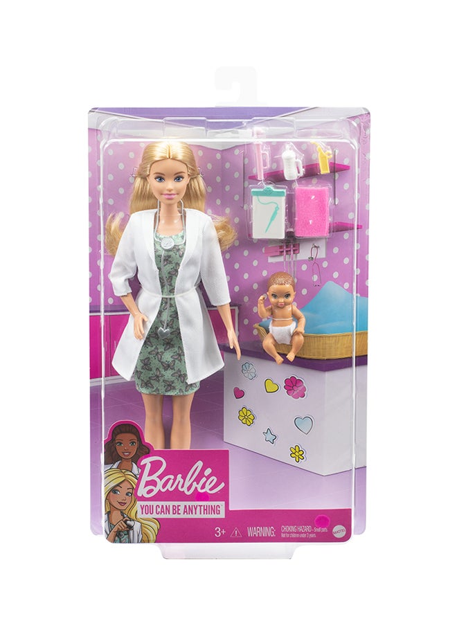 Barbie Baby Doctor Doll  - Image 1