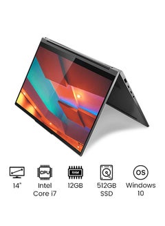 Yoga C940 Convertible 2-In-1 Laptop With 14-Inch Full HD Display, Core i7-1065G7 Processor/12GB RAM/512GB SSD/Intel Iris Plus Graphics/Windows 10/International Version English Iron Grey