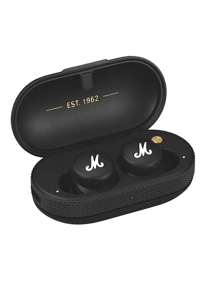 Marshall Mode II  True Wireless Bluetooth Water Resistant 25 Hours of Playtime Earbuds Black