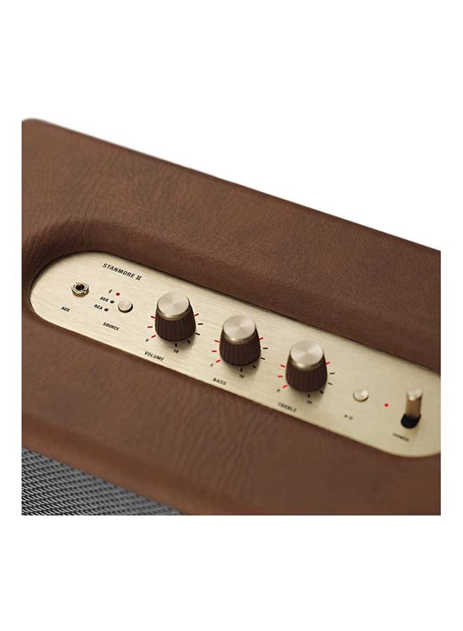 Marshall - Stanmore II Bluetooth Wireless Speaker 80W Brown/Grey - Image 1