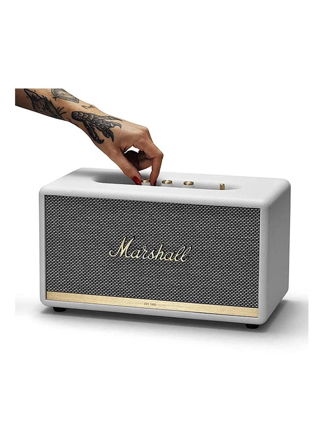 Marshall Stanmore II Bluetooth Wireless Speaker 80W White/Black/Gold