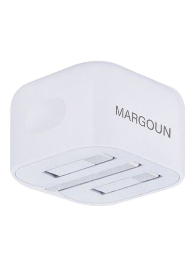 MARGOUN - 20W USB-C Power Adapter Wall Charger with Folding Pins White - Image 1