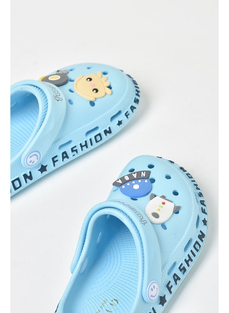 Aila - Kids classic clog slip-on Sky Blue - Image 1