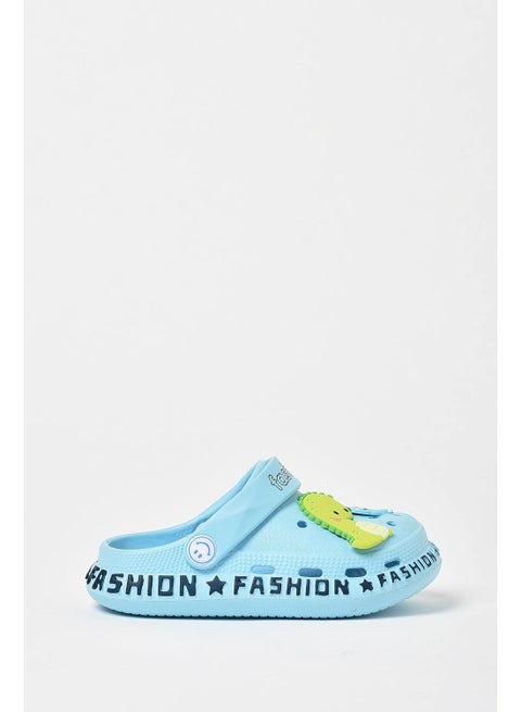 Kids fancy clog all-day wear Sky Blue