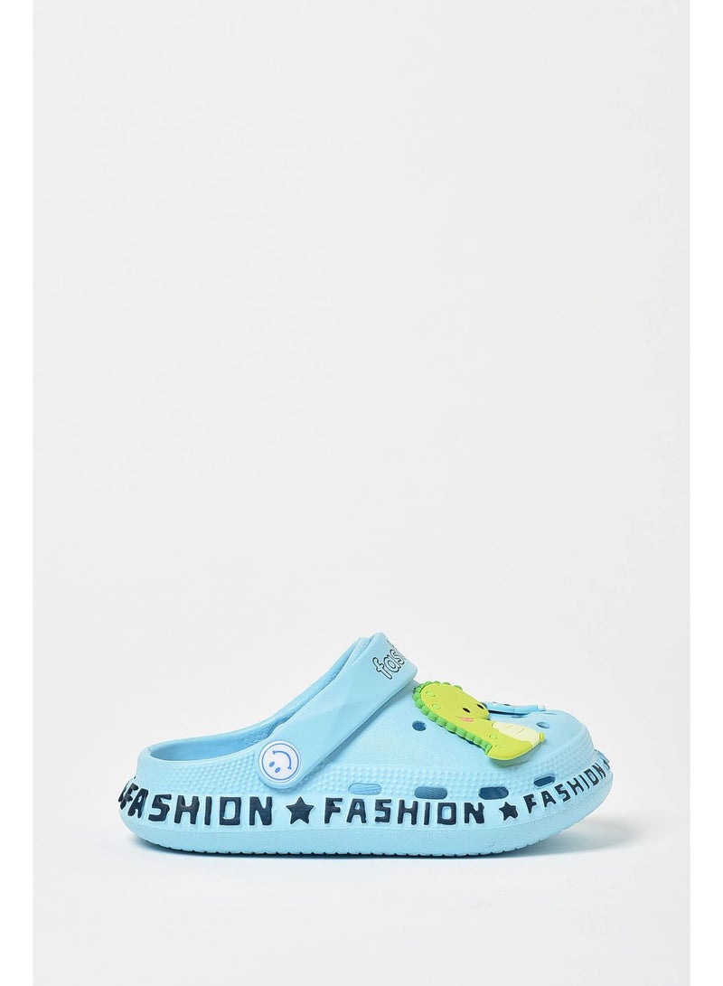 Aila - Kids fancy clog all-day wear Sky Blue - Image 1