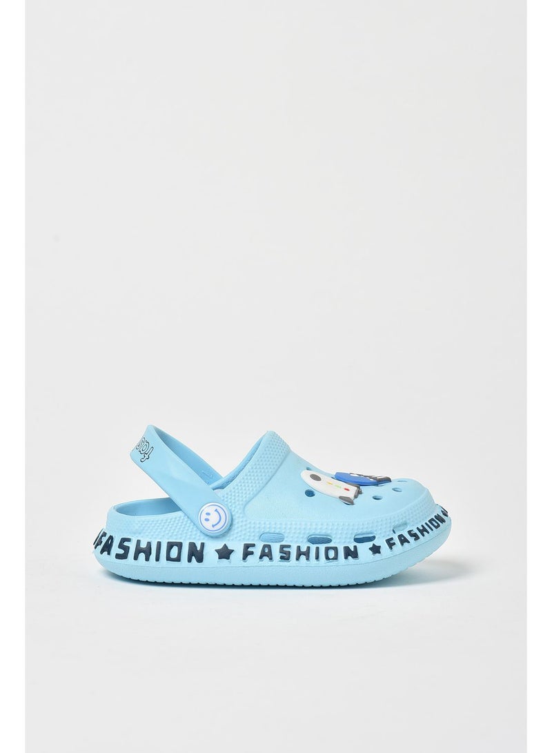 Aila - Kids classic clog slip-on Sky Blue - Image 1