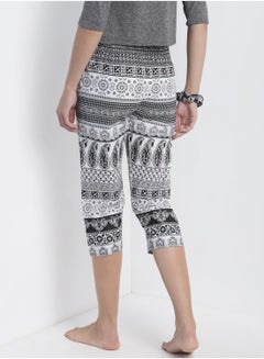 Aila Casual Comfortable Relaxed Fit Pyjama Pants With A Matching Scrunchie Multicolour  - Image 2