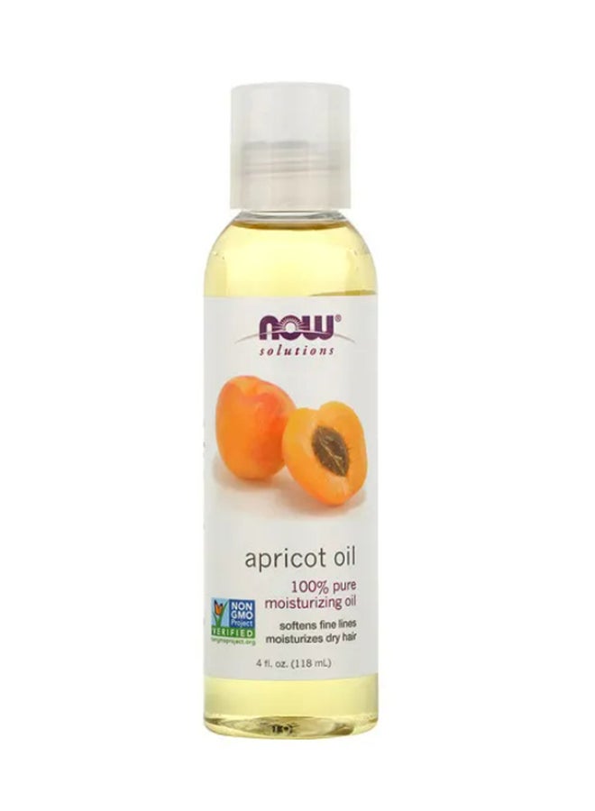 Now Foods Apricot Oil 118ml  - Image 1