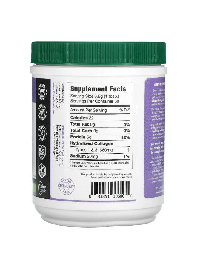 Green Foods Hydrolyzed Collagen Powder  - Image 2