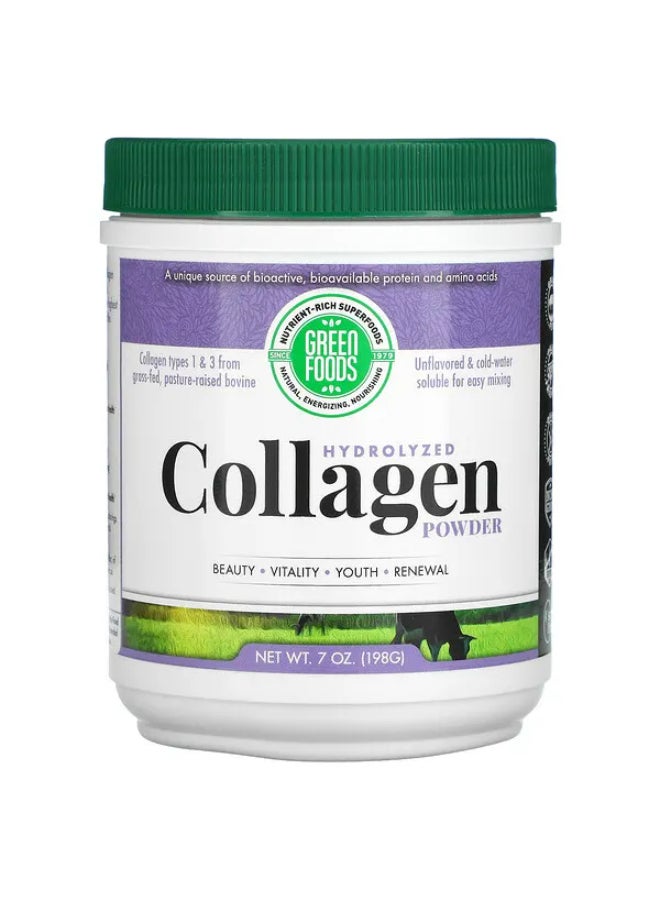 Green Foods Hydrolyzed Collagen Powder  - Image 1