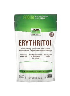 Now Foods Real Food Erythritol Natural Sweetener 454grams  - Image 1