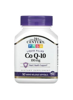 21st CENTURY Liquid Filled Co Q-10 Dietary Supplement - 90 Softgels  - Image 1